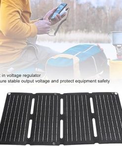 80W Portable Foldable Solar Panel Charger for Camping RV and Fishing 2