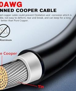 100 Feet 10AWG Solar Extension Cable with Connectors and Storage Bag 2