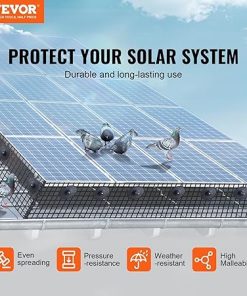 Solar Panel Bird Guard 100ft Roll with Stainless Steel Fasteners 2