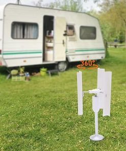 Vertical Wind Turbine Generator 3 Blades 12V 20W for Experiments 2