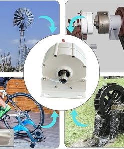 1200W Wind Turbine Generator 12V 24V 48V AC DC Power Hydro Energy 2