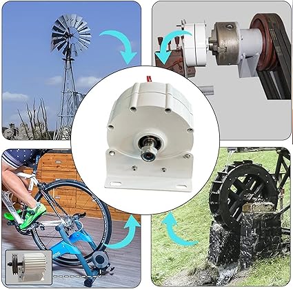 1200W Wind Turbine Generator 12V 24V 48V AC DC Power Hydro Energy 2 1200W Wind Turbine Generator 12V 24V 48V AC DC Power Hydro Energy - Image 2