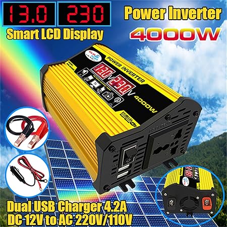 4000W Off-Grid Solar Panel Kit with 300W Waterproof Panel 2 4000W Off-Grid Solar Panel Kit with 300W Waterproof Panel - Image 2