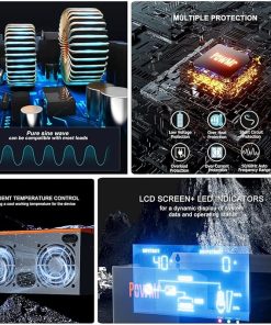 110V Hybrid Solar Inverter 5KW 3KW 48V 24V with 80A Charger 2