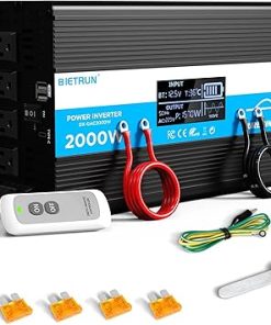 2000W Pure Sine Wave Inverter for RV Truck Solar Remote Control