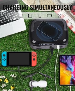 Topaz 600W Portable Power Station with LifePO4 Battery for Camping 2