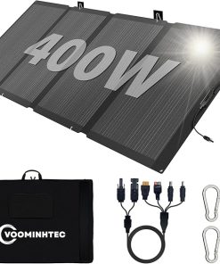 Portable 400W Solar Panel IP68 Waterproof Foldable High Conversion 2