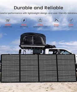400W Portable Foldable Solar Panel Lightweight Charger for RVs 2