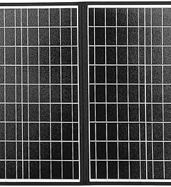 Foldable 60W Monocrystalline Solar Panel for RV Camping Outdoor Use