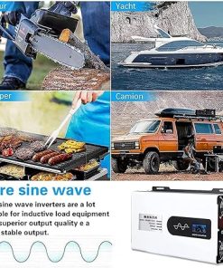 Pure Sine Wave Inverter DC to AC 220V 6000W for Off Grid Solar 2