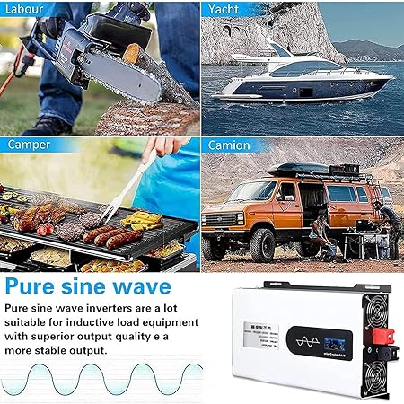 Pure Sine Wave Inverter DC to AC 220V 6000W for Off Grid Solar 2 Pure Sine Wave Inverter DC to AC 220V 6000W for Off Grid Solar - Image 2