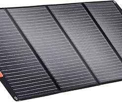 Portable 120W Foldable Solar Panel with USB Type C and Waterproof Design