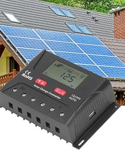 30A PWM Solar Controller 12V 24V with LCD Display for RV Yacht 2