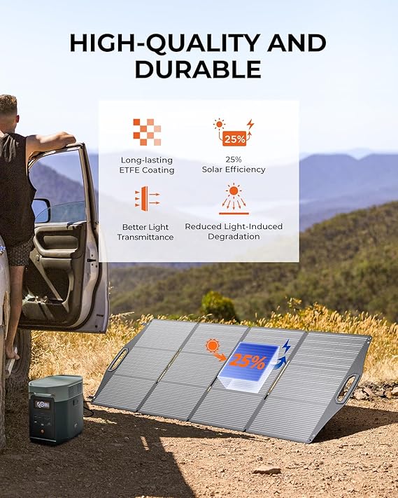 BigBlue 25W and 200W Portable Solar Panel Chargers for Camping 2 BigBlue 25W and 200W Portable Solar Panel Chargers for Camping - Image 2