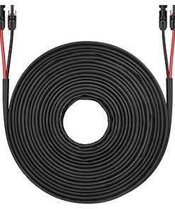 50FT 10AWG Solar Panel Extension Cable with Connectors for Outdoors