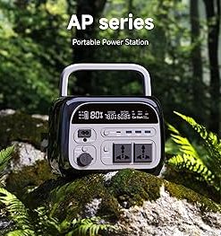 CTOLITY 500W Portable Power Station Lightweight Solar Generator 481Wh 2