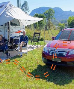 200W Foldable Solar Panel Kit with Dual USB Ports for Camping 2