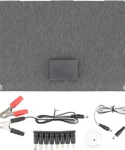 100W Foldable Solar Charger Dual USB Output Monocrystalline Portable