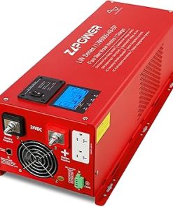 ZLPOWER 6000W 48V Pure Sine Wave Inverter for Home and RV Use