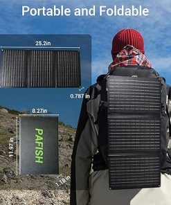 30W Foldable Solar Charger Portable Panel for Camping and Emergency 2