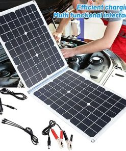 Topyond 40W Foldable Solar Panel Compact Portable Charger for Outdoors 2