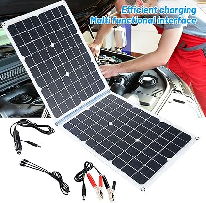 Topyond 40W Foldable Solar Panel Compact Portable Charger for Outdoors 2 Topyond 40W Foldable Solar Panel Compact Portable Charger for Outdoors - Image 2