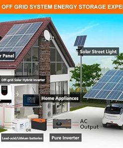 24V 3000W Pure Sine Wave Inverter for Home Solar Power System  
MPPT Solar Charge Controller with Automatic Pure Sine Wave Inverter 2