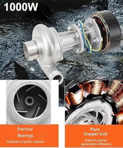 1000W Hydroelectric Generator 110V 220V Water Turbine for Camping 2