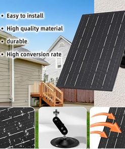 10W Solar Panel Kit with MPPT Controller for RV and Outdoor Cameras 2