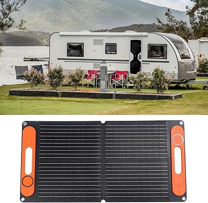 80W Foldable Solar Panel Backpack Charges USB C for Camping 2 80W Foldable Solar Panel Backpack Charges USB C for Camping - Image 2