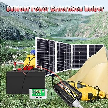 10000W Pure Sine Solar Power System with 50A PWM Controller 2 10000W Pure Sine Solar Power System with 50A PWM Controller - Image 2