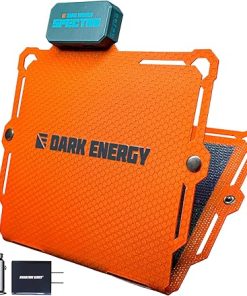 Dark Energy Spectre Folding Solar Panel Charges USB-C and USB-A Devices
