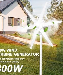 800W Wind Turbine Generator Kit 12V with MPPT Controller for Homes 2