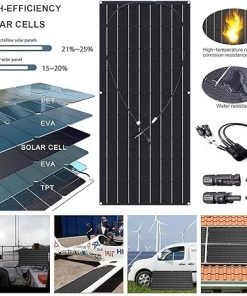 600W Flexible Monocrystalline Solar Panel for Caravans and Camping 2