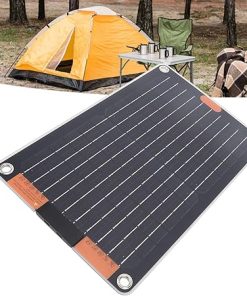 15W Solar Charger Power Bank Dual Type C Output for Phone Tablet 2