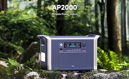 CTOLITY 2400W Portable Power Station with Solar Panel Charging Kit 2 CTOLITY 2400W Portable Power Station with Solar Panel Charging Kit - Image 2