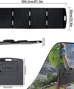 100 Watt 27V Portable Solar Panel for Camping and Power Outages 2