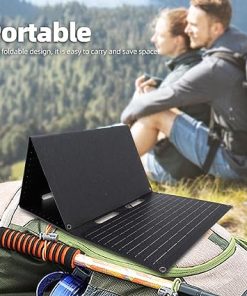 60W Folding Monocrystalline Solar Charger for Smartphones and Tablets 2