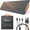 Portable 100W Solar Power Station with 40W Foldable Solar Panel 3
