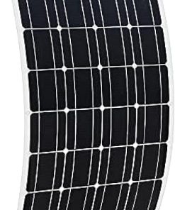 100W Flexible Monocrystalline Solar Panel for Homes RVs and Tents