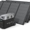EF ECOFLOW DELTA Pro Solar Generator 120V with 3x400W Panels