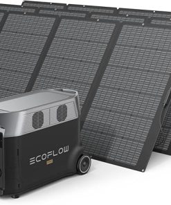EF ECOFLOW DELTA Pro Solar Generator 120V with 3x400W Panels EF ECOFLOW DELTA Pro Solar Generator 120V with 3x400W Panels