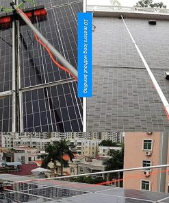 Telescopic Pole for Professional Window Washing and Solar Panel Cleaning 2