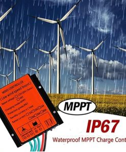 8000W 12V 24V 48V MPPT Wind Turbine Charge Controller 20A Waterproof 2