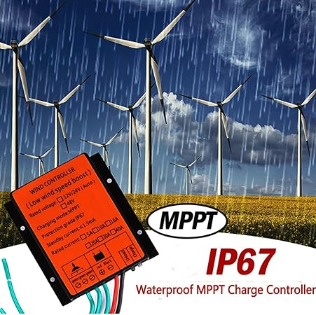 8000W 12V 24V 48V MPPT Wind Turbine Charge Controller 20A Waterproof 2 8000W 12V 24V 48V MPPT Wind Turbine Charge Controller 20A Waterproof - Image 2
