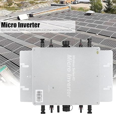 Solar Inverter MPPT Micro 1200W to 2800W Pure Sine Wave AC Cable 2 Solar Inverter MPPT Micro 1200W to 2800W Pure Sine Wave AC Cable - Image 2