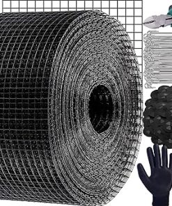 Solar Panel Bird Guard 6in X 150ft with 100 Clips Gloves and Plier