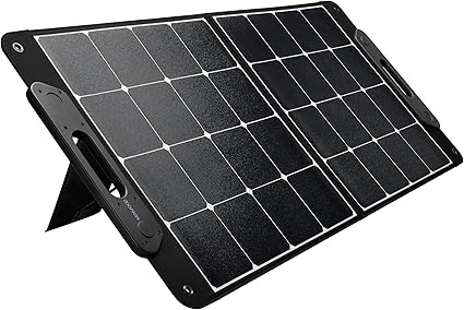 Kenwood 100W Portable Solar Panel for Camping and Device Charging Kenwood 100W Portable Solar Panel for Camping and Device Charging