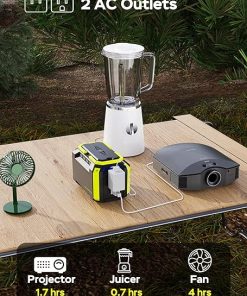 MARBERO 150Wh Portable Power Station Solar Generator for Camping 2